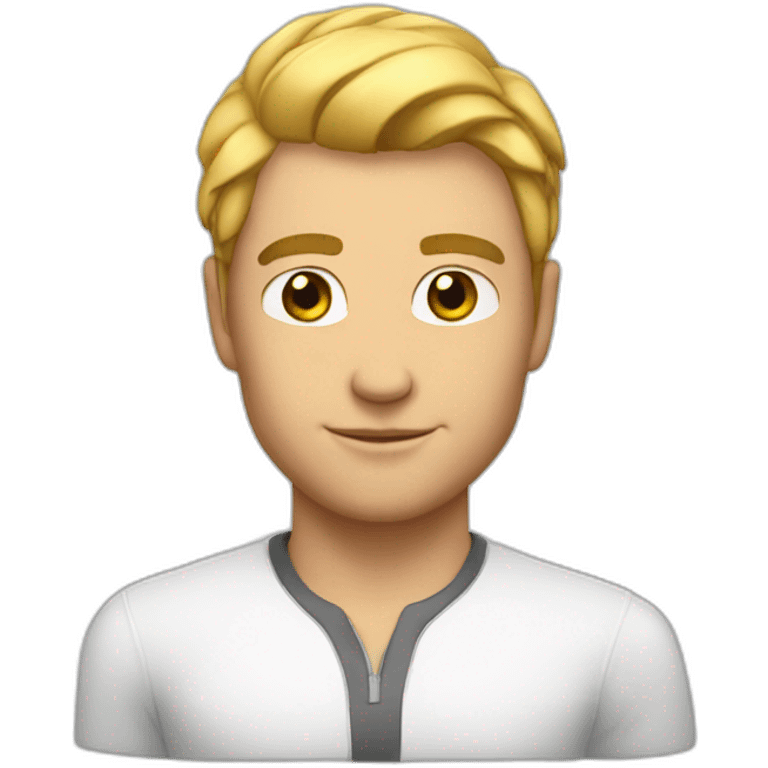 Sexy white man emoji