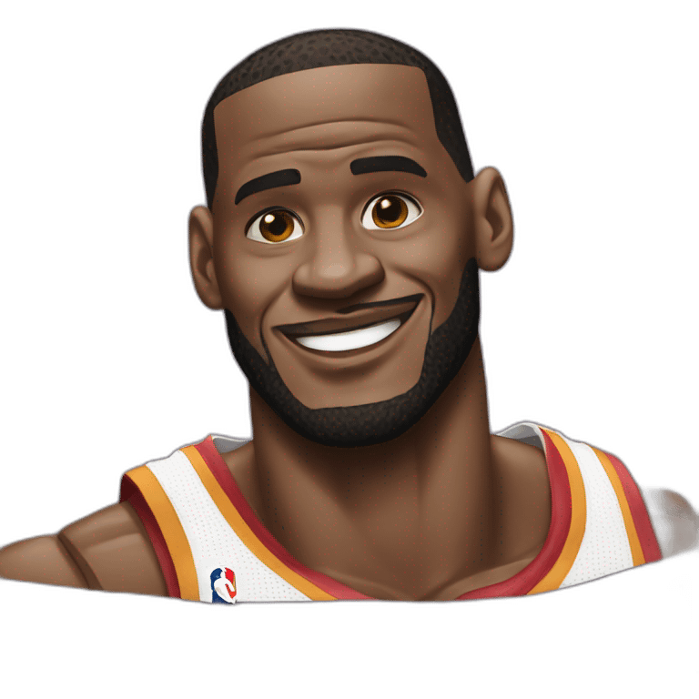 LeBron jams emoji