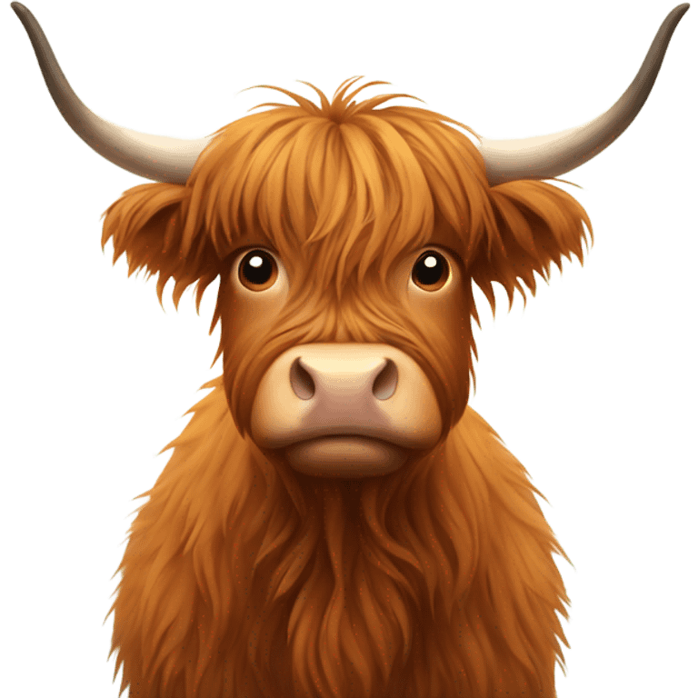 Highland cow emoji