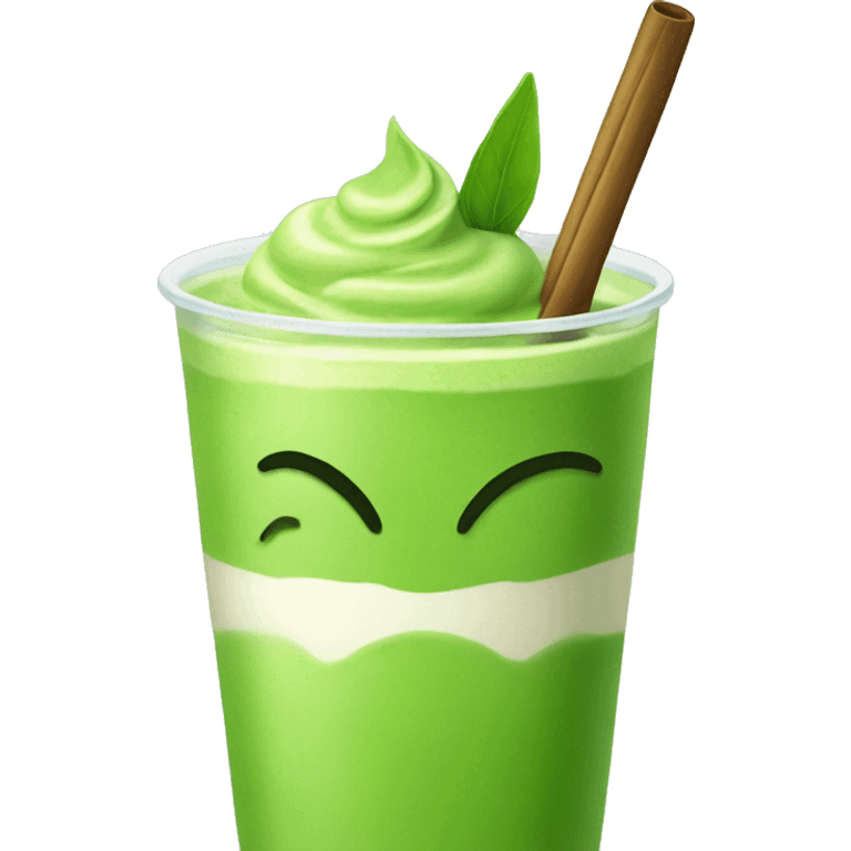 Matcha drink emoji