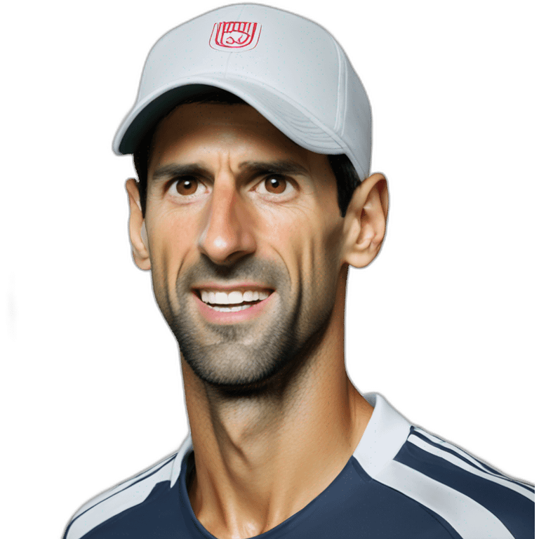 Novak Djokovic emoji