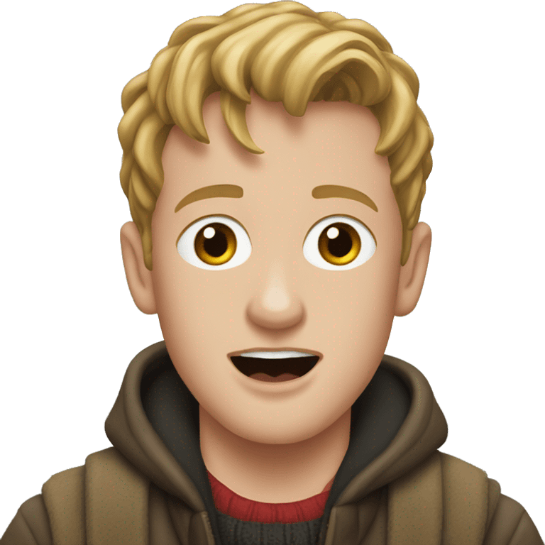 Home alone emoji