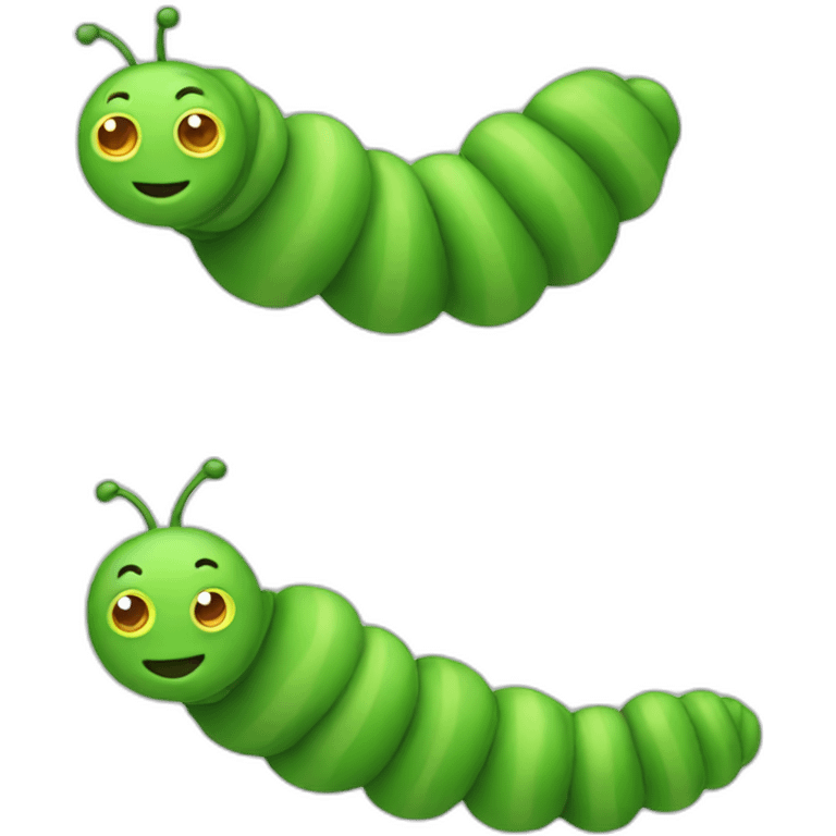 mathematical caterpillar emoji