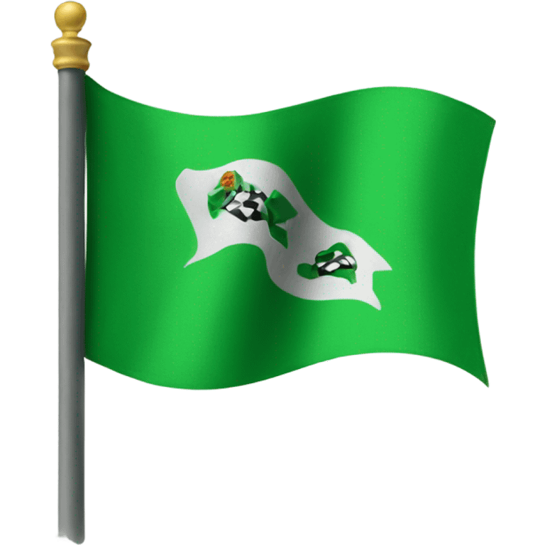 Green flag emoji