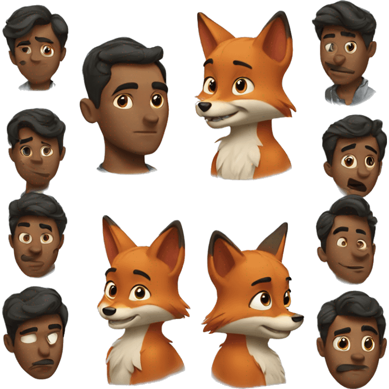 disney fox emoji