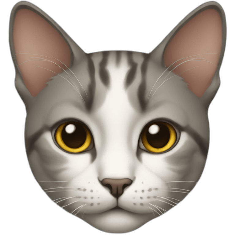 cat-(proportional)calm-(realistic) emoji