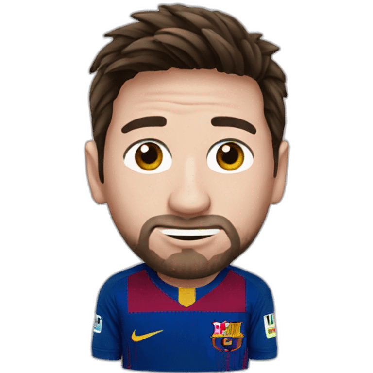 Messi with bob  emoji