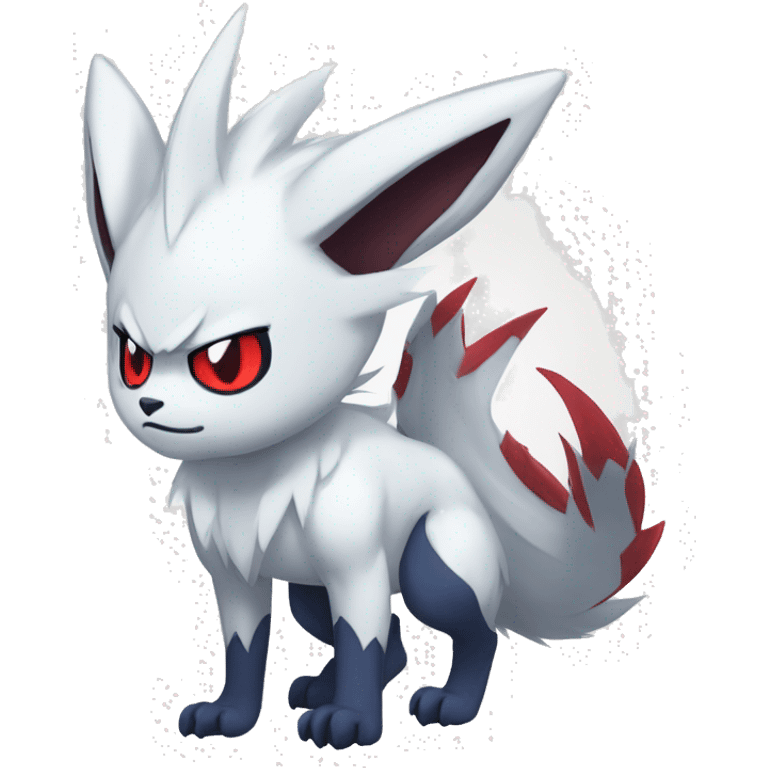 Cool Edgy Absol-Zangoose-Sneasel-Quilava, full body emoji