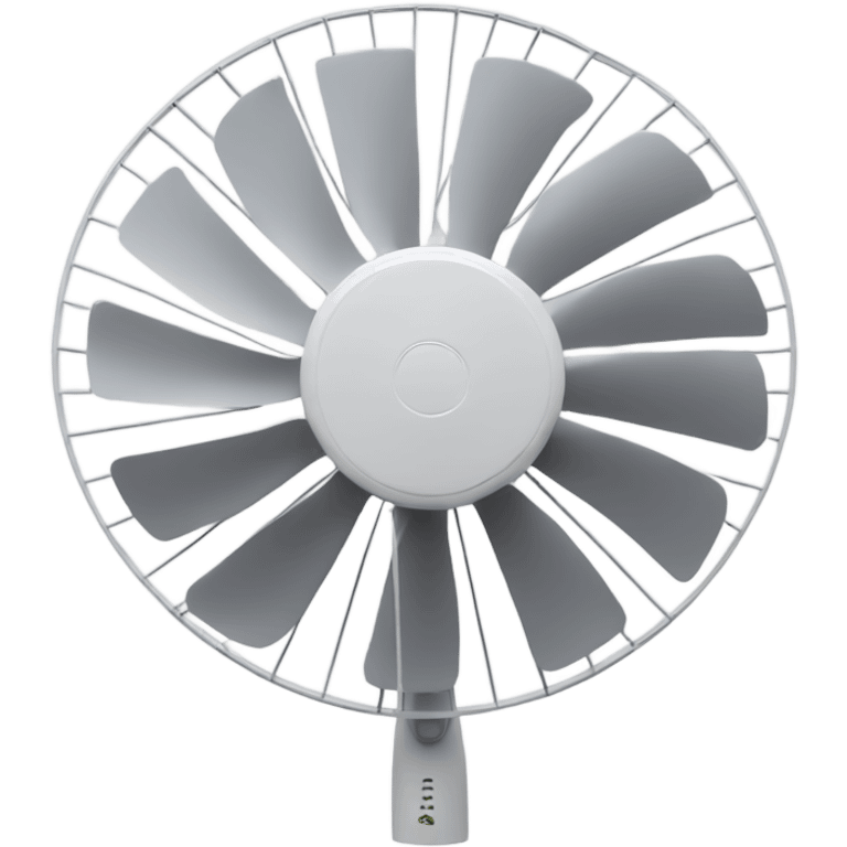 white stand fan blades only emoji