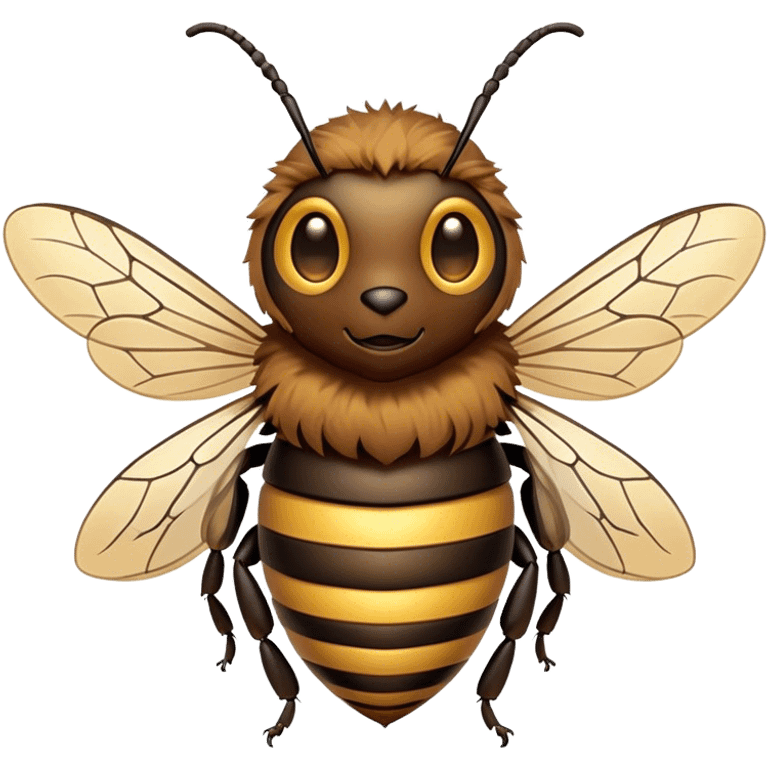 Wizard bee emoji