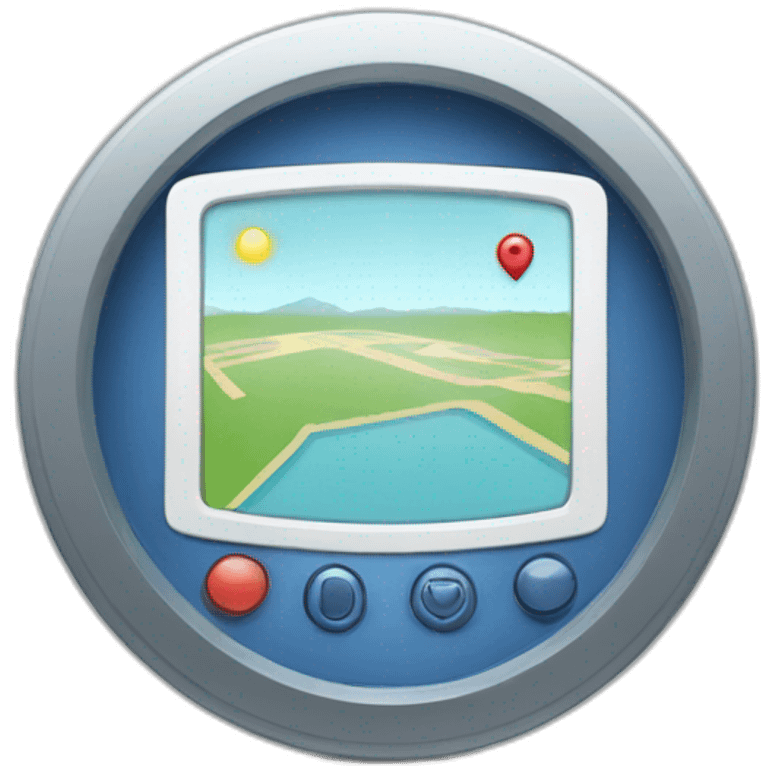 Gps devices blink  emoji