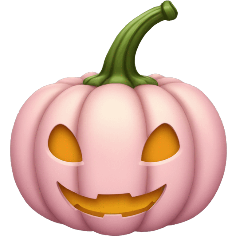 Light pink Pumpkin  emoji