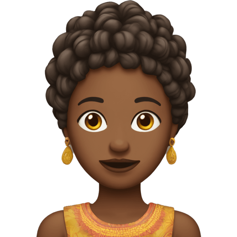 Bazié claudia from Burkina Faso  emoji