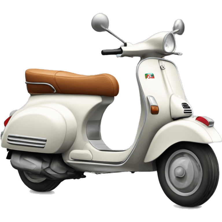 Italian Vespa motorcycle  emoji