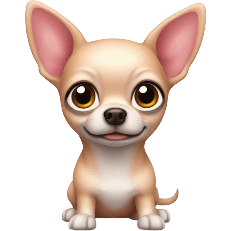 pink chihuahua  emoji