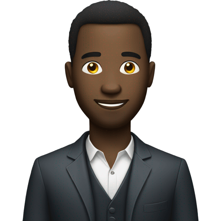 Black Man with a casino roulette emoji