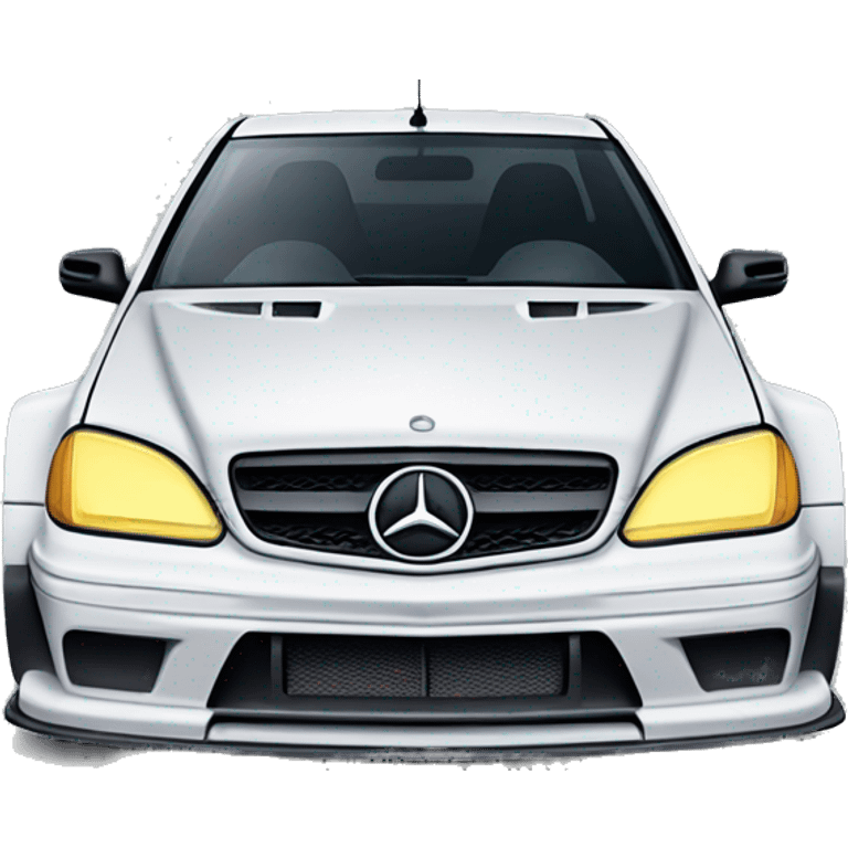 Mercedes evo 2 car amg tunning emoji