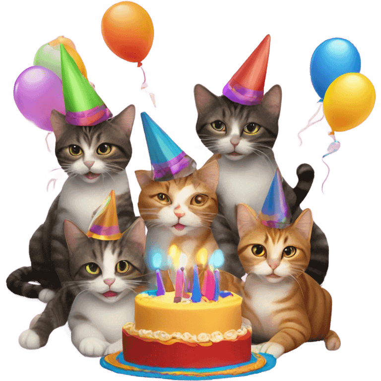 Cat celebration  emoji