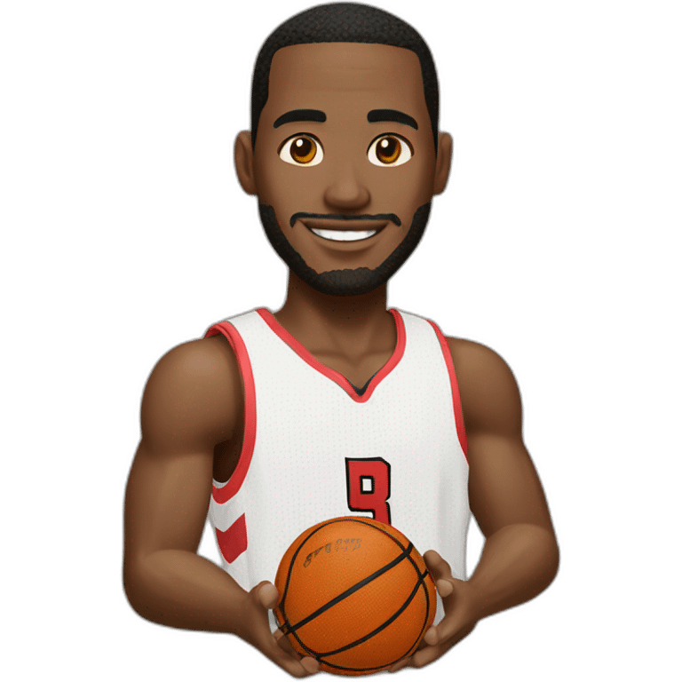 Mickael Jordan basket emoji