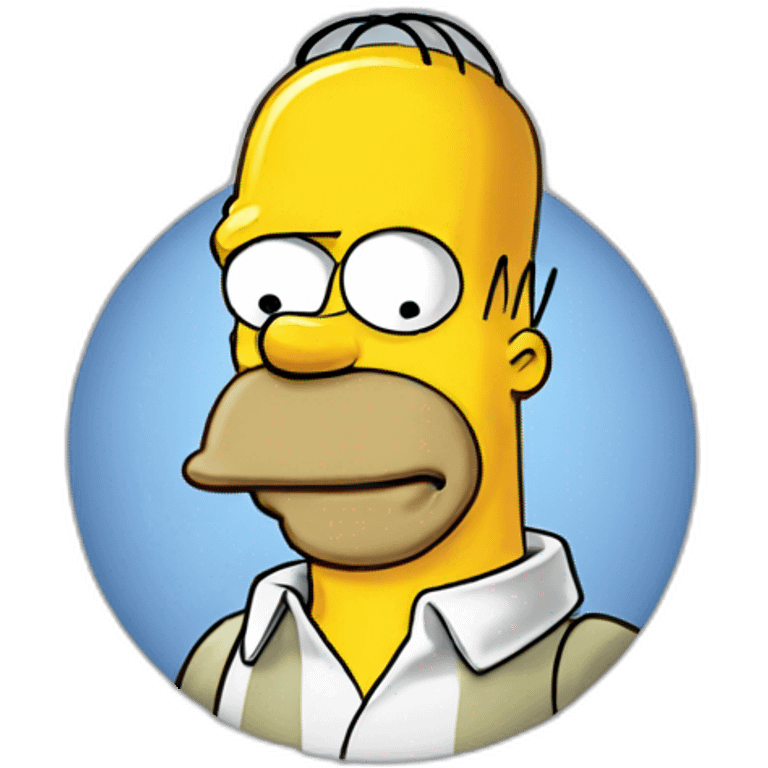 Homer Simpson emoji