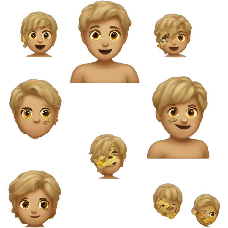 indragostiti cu bebe emoji