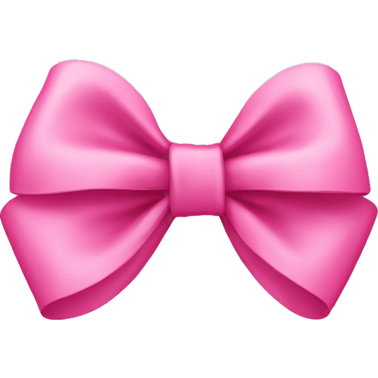 Pink bow emoji