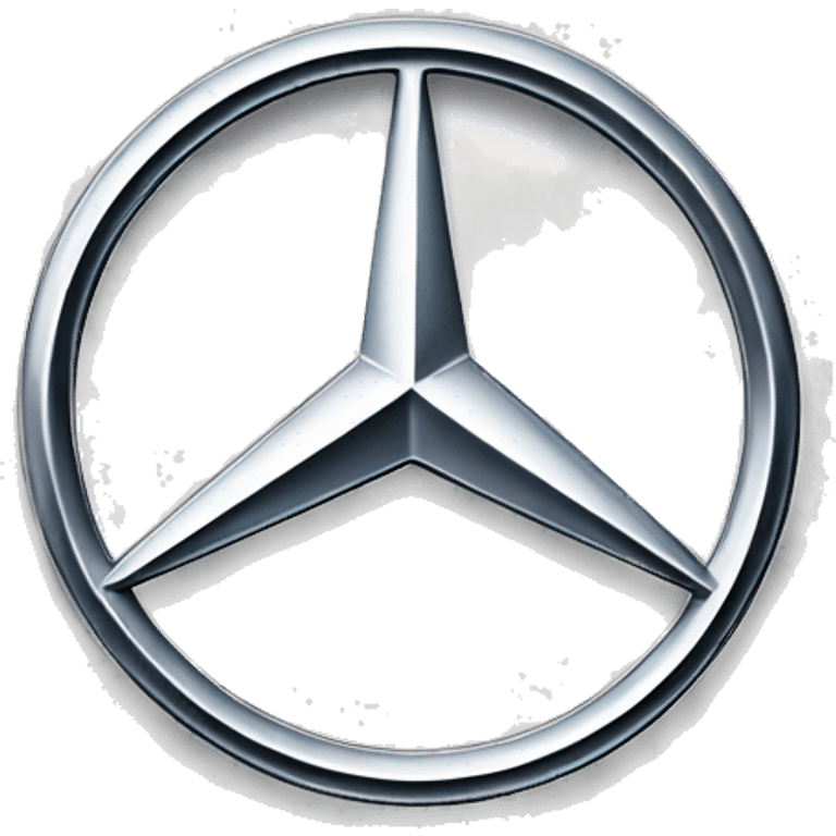 Mercedes benz logo emoji