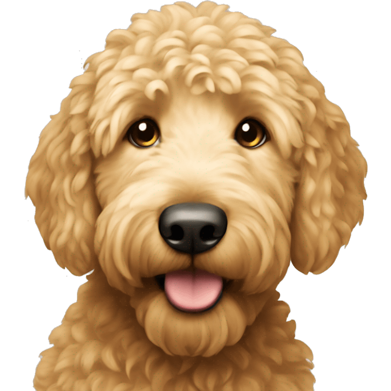 Golden doodle  emoji