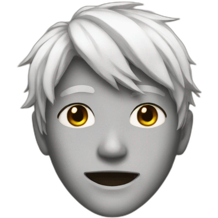 Anime mask boy emoji