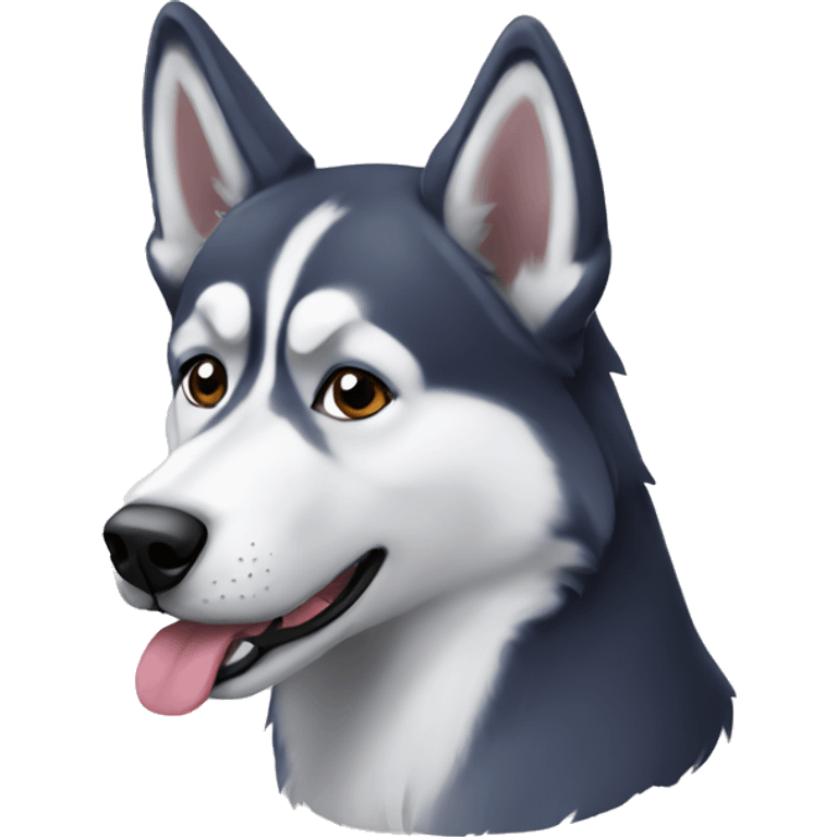 Husky emoji