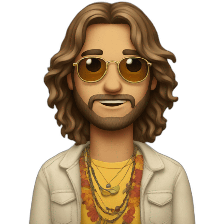 Hippie-guy emoji