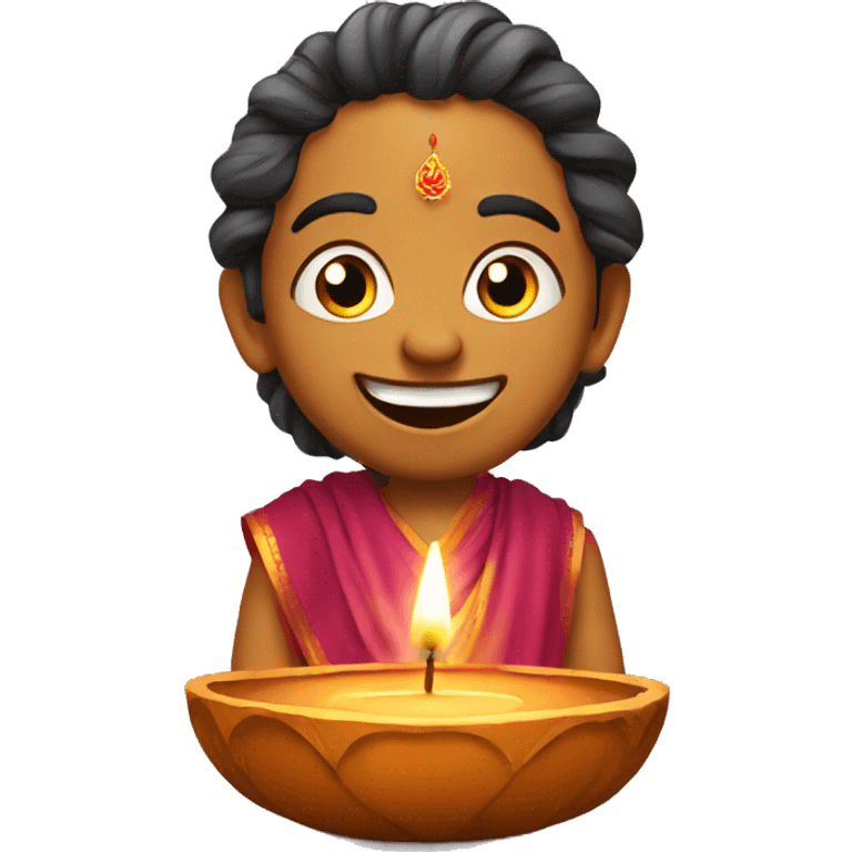 funny Happy Diwali emoji