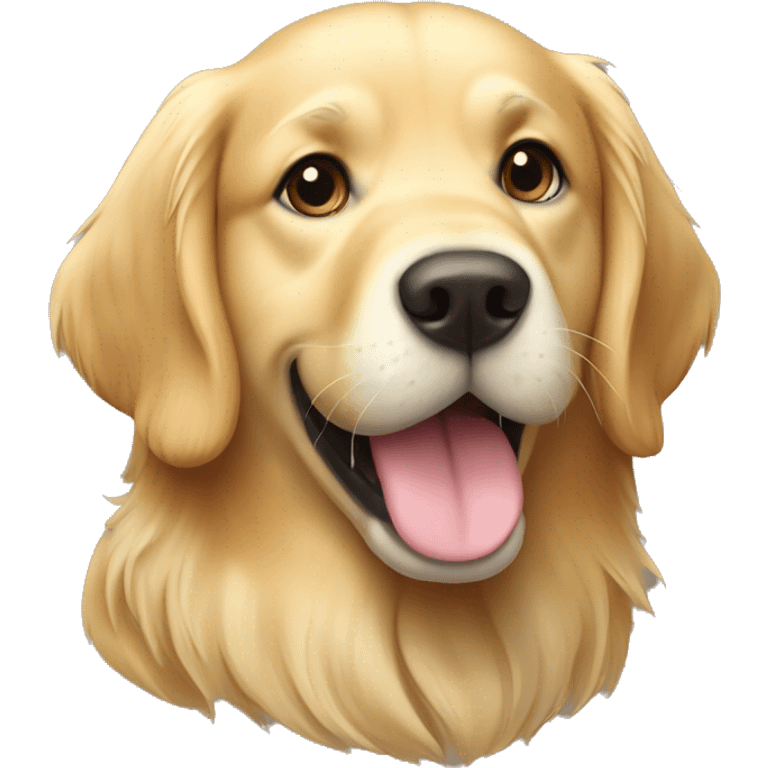 Golden retriever Dog￼ emoji