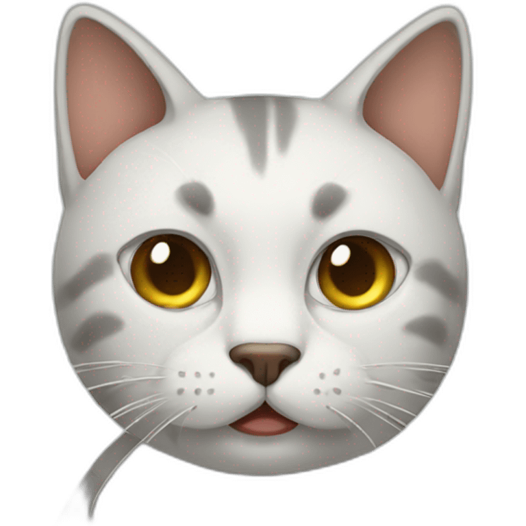 sick cat emoji