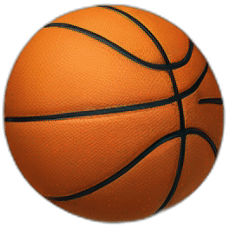 Basketball ball with a sponje Bob  it emoji