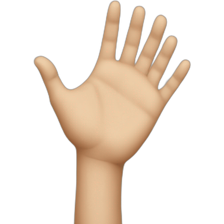 hand giving help emoji