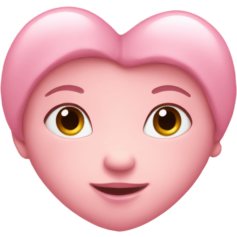 baby pink heart  emoji