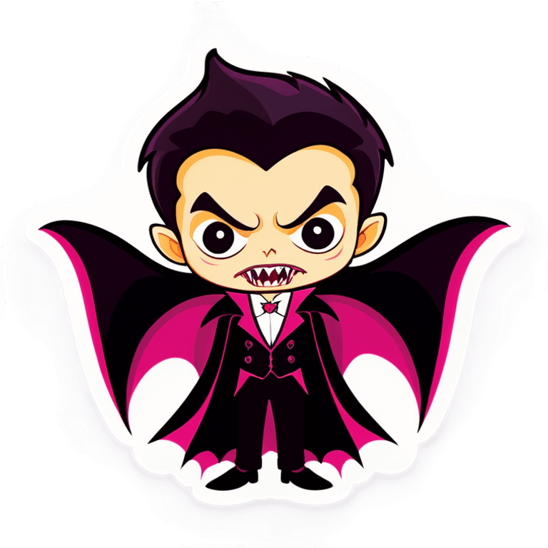 Vampire with a pink ྀིྀིྀིྀིྀི emoji