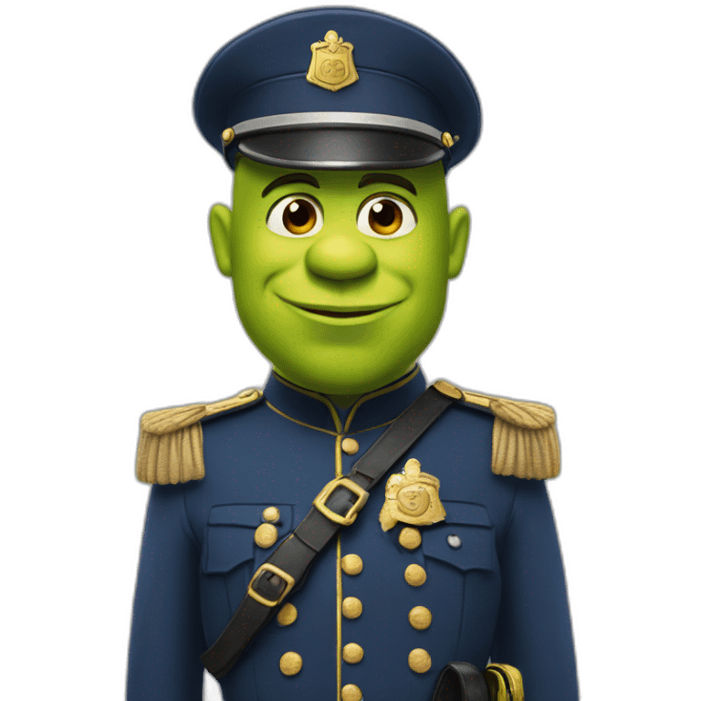 gendarme+shrek emoji