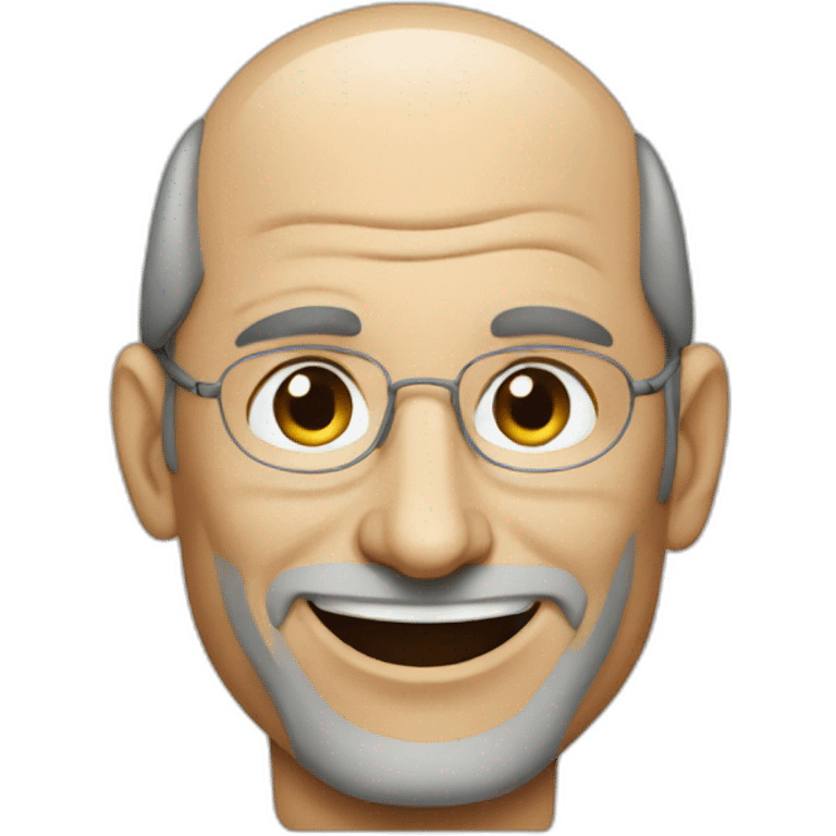 steve Jobs smiling emoji