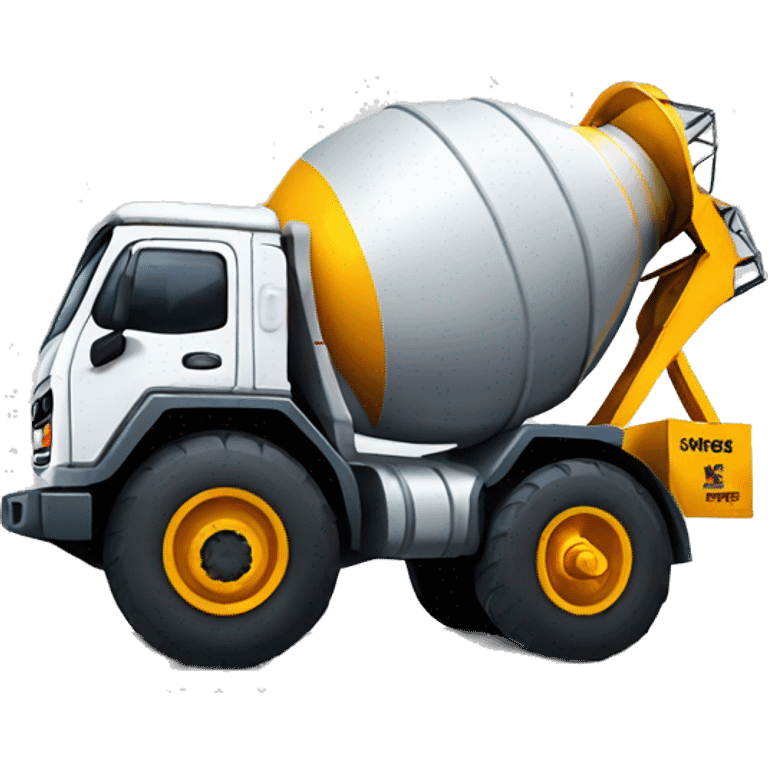 Indian cement mixer emoji