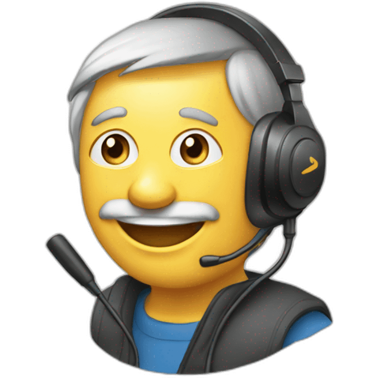 Happy amateur radio emoji