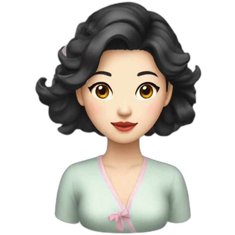 Evelyn Cathy Widjaja - chinese girl emoji