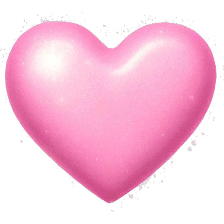 pink pastel heart sparkly emoji