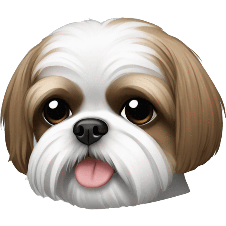 three shihtzu emoji