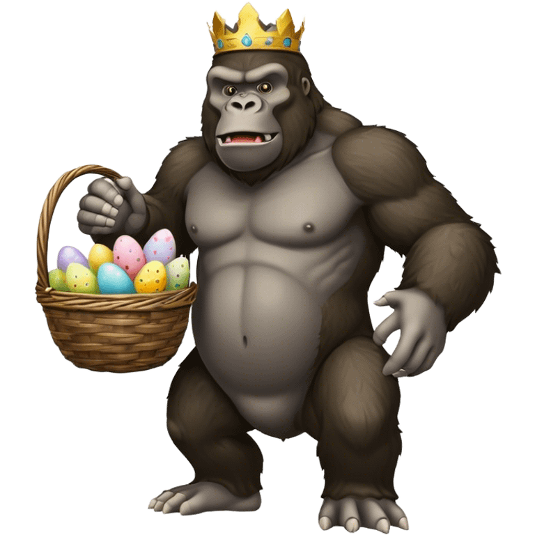 king kong easter emoji