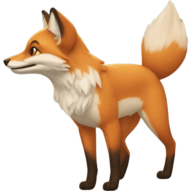 therian fox emoji