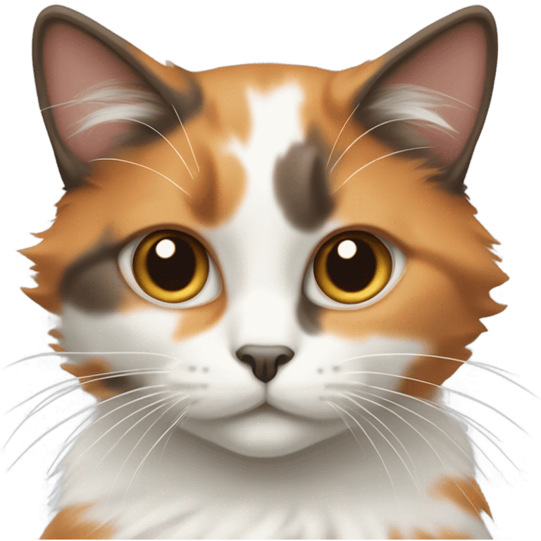 Muted calico emoji