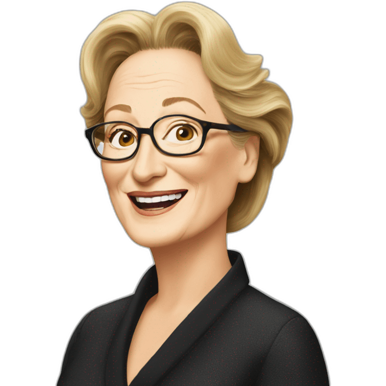 Meryl streep emoji