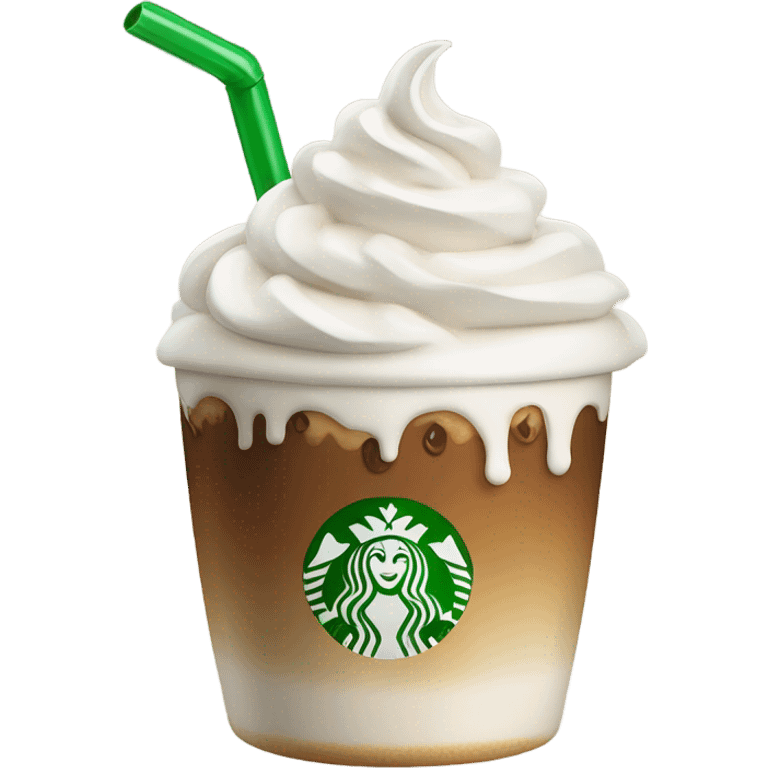 A Starbucks drink emoji